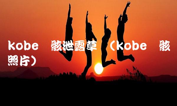 kobe遗骸泄露草图(kobe遗骸照片)
