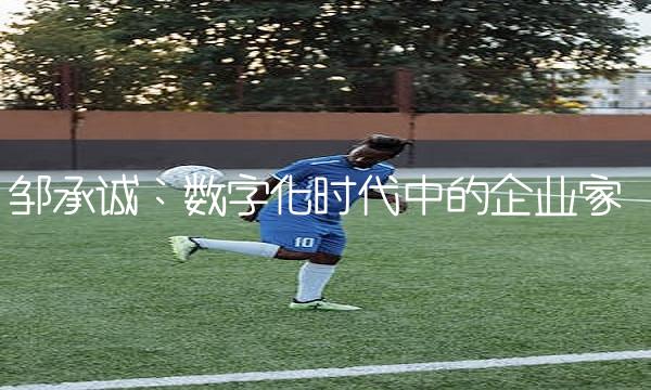 邹承诚：数字化时代中的企业家