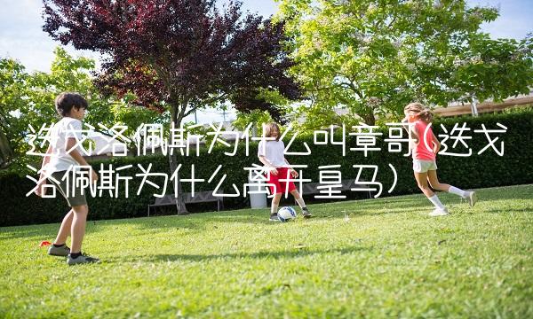 迭戈洛佩斯为什么叫章哥(迭戈洛佩斯为什么离开皇马)