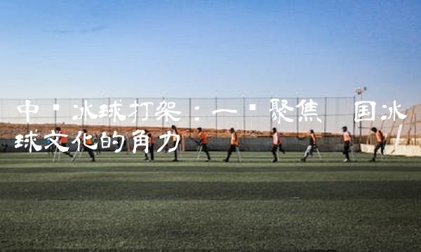 中韩冰球打架：一场聚焦两国冰球文化的角力